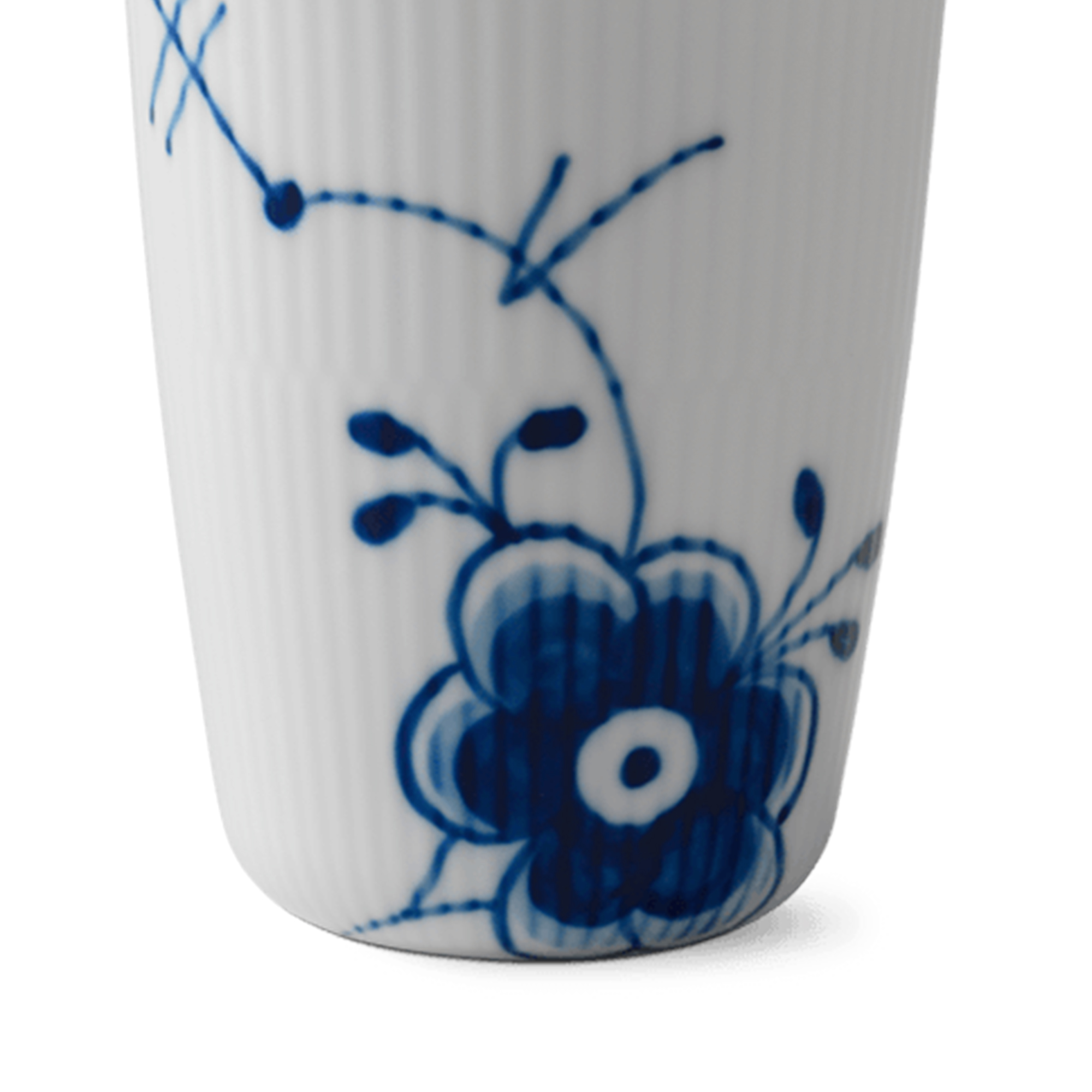 Zoom billed af Blå Mega Riflet Termokop 39 cl